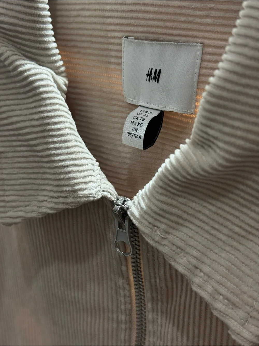 H&M corduroy shirt